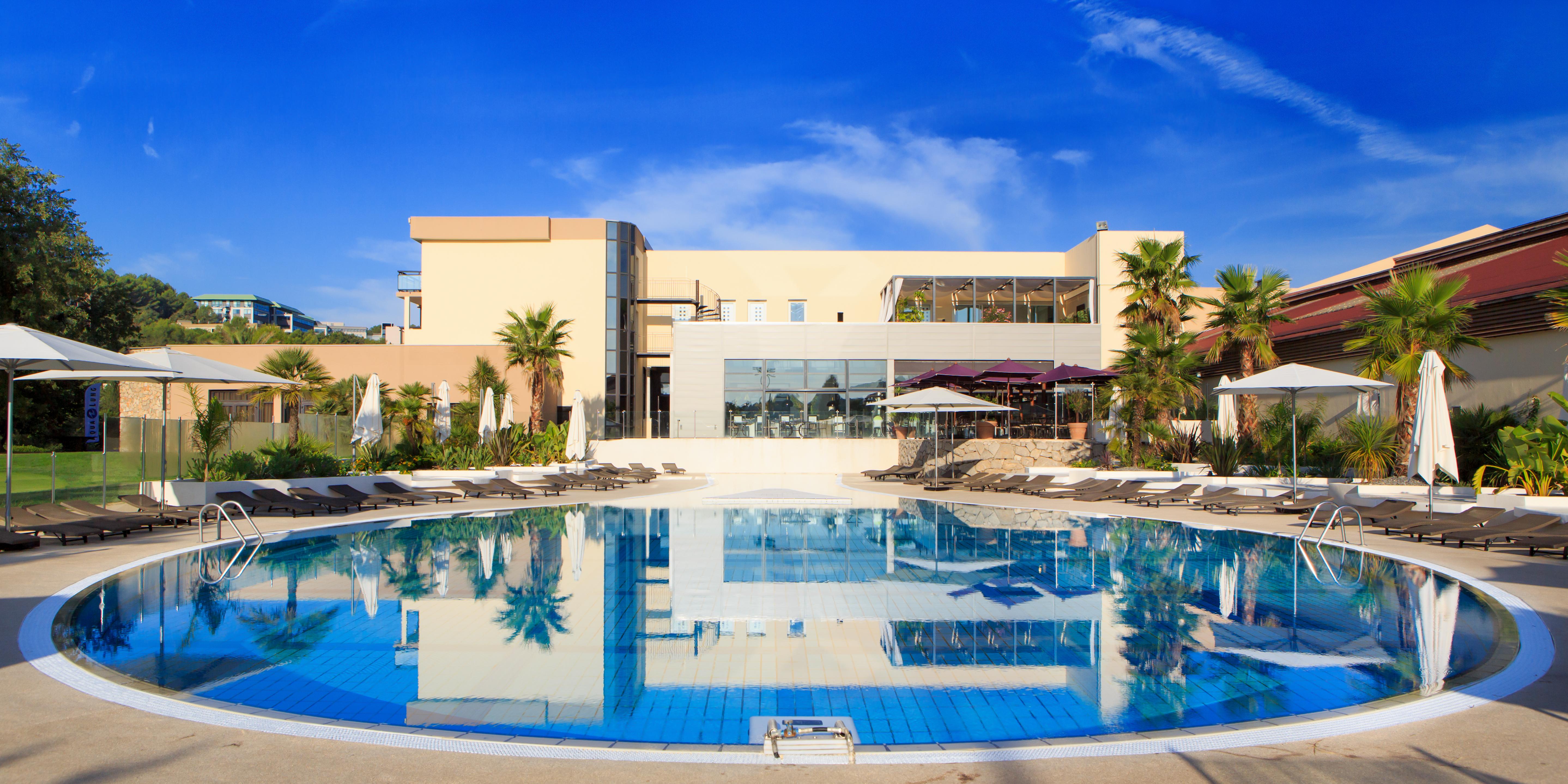 Mouratoglou Hotel & Resort Biot Buitenkant foto