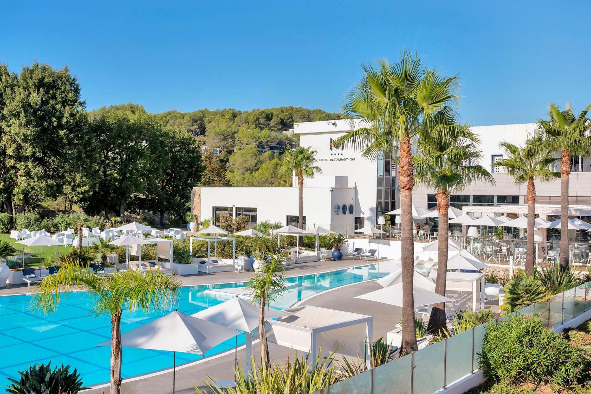 Mouratoglou Hotel & Resort Biot Buitenkant foto