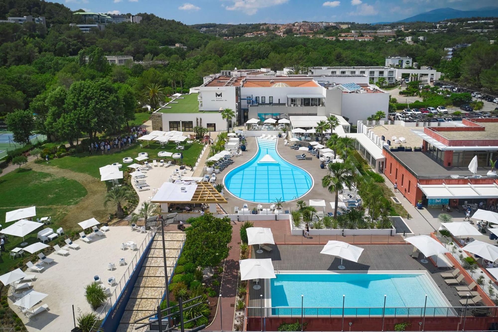 Mouratoglou Hotel & Resort Biot Buitenkant foto